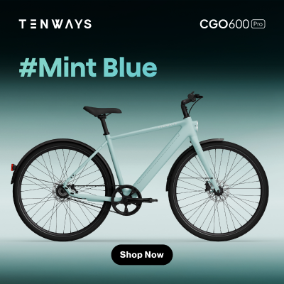 TENWAYS CGO series lightweight e-bike